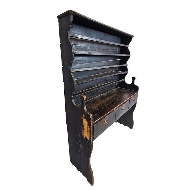English Wooden Plate Rack For Sale - Image 6 of 11