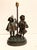 Brown Antique Spelter Bedside Lamp with Children, 1900s For Sale - Image 8 of 8