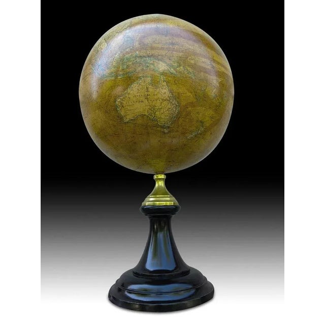 Large Globe attributed to Emile Bertaux, 19th Century For Sale - Image 4 of 12