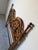 Vintage Thomasville Spanish Mediterranean Carved Wood Queen Headboard For Sale - Image 10 of 12