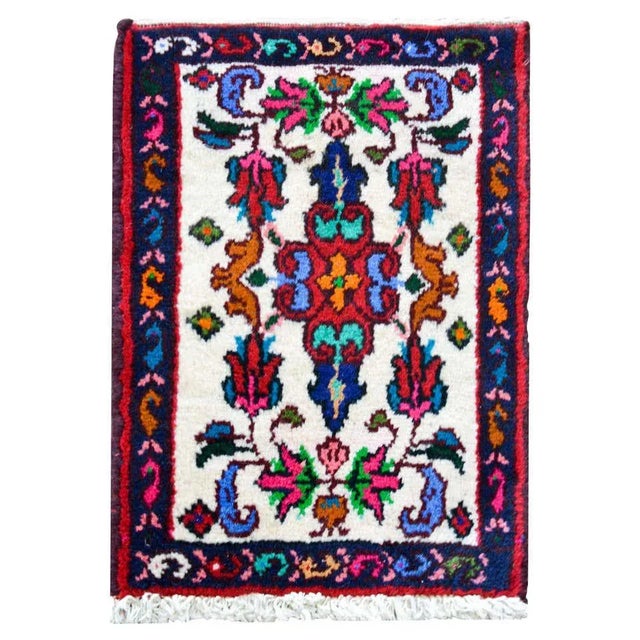 Late 20th Century Vintage Hamadan Rug For Sale - Image 12 of 12