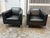Design Plus Gallery presents a Pair of Copenhagen Leather Armchairs by Rodolfo Dordoni for Minotti. These modern Italian...