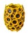 Vintage Majolica Sunflower-Adorned Ceramic Vase For Sale - Image 4 of 12