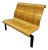 Vintage Wooden Steel Bench, 1970 For Sale