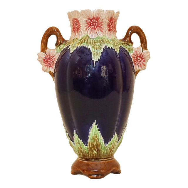 Art Nouveau Ceramic Vase, 1890s For Sale