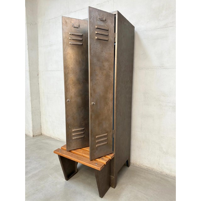 East German Factory Lockers, 1970s For Sale - Image 4 of 11