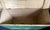 Green American Wooden Hinged Top Wood Box Use as a Storage Cabinet - Original Green Paint For Sale - Image 8 of 9