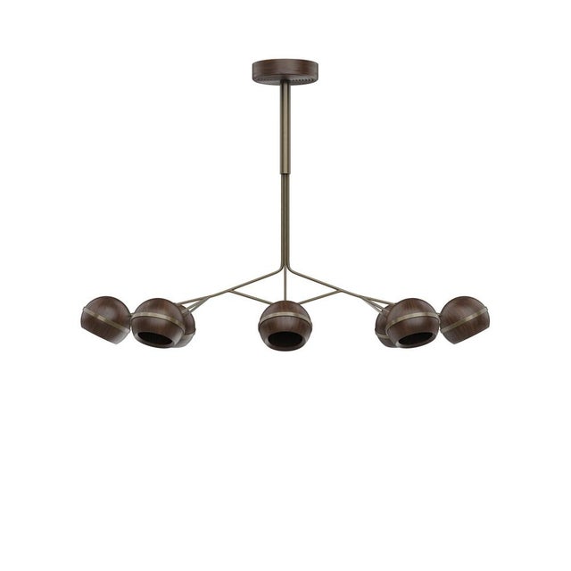 Fleming Suspension Lamp by Wood Tailors Club For Sale - Image 13 of 15