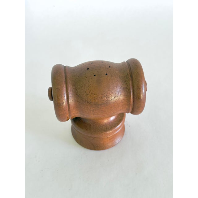1970s Richard Nissen Teak Combo Pepper Mill For Sale In Palm Springs - Image 6 of 7