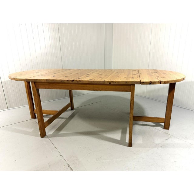 Large Drop-Ear Dining Table attributed to Karin Mobring for Ikea, 1970s For Sale - Image 14 of 18