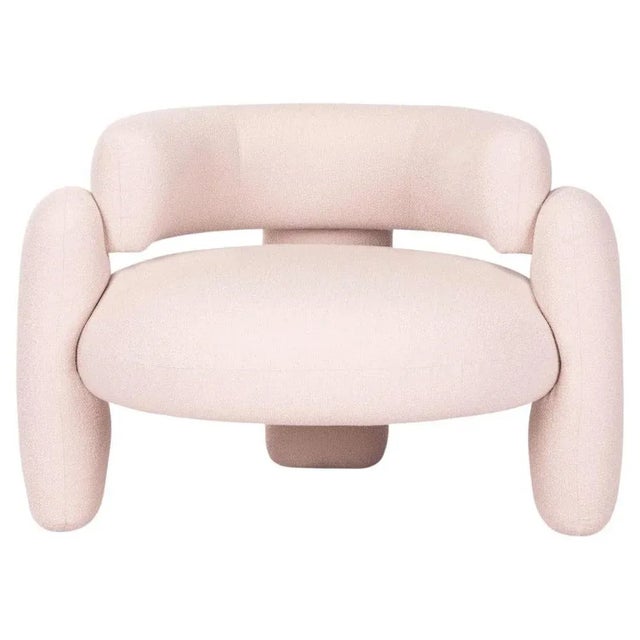 Textile Embrace Lago Chanvre Armchair by Royal Stranger For Sale - Image 7 of 7
