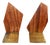 Mid-Century Modern Danish Bookends in Teak, 1960s, Set of 2 For Sale
