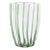 VIETRI Nuovo Stripe Green Tall Tumbler For Sale