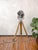 Hollywood Movie Keg Light on Wooden Tripod Floor Lamp by Bardwell McAlister, 1950s For Sale - Image 4 of 18