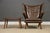 1960s Hans J. Wegner Original Papa Bear Chair and Ottoman For Sale - Image 5 of 11