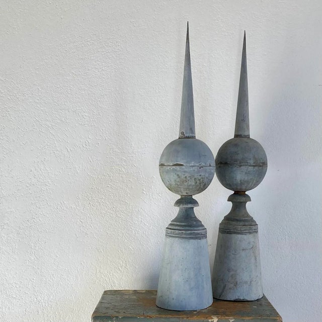 Ridge Spikes, Set of 2 For Sale - Image 9 of 9
