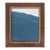 "Waves" Abstract Art in Antique Frame, Seascape Painting Transitional Wall Art by JTS For Sale