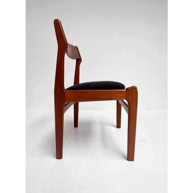 Black Chairs by Burchardt Nielsen, 1960s, Set of 6 For Sale - Image 8 of 18