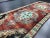 Wine Oversize Medallion Design Vintage Turkish Oushak Faded Runner Rug For Sale - Image 8 of 11