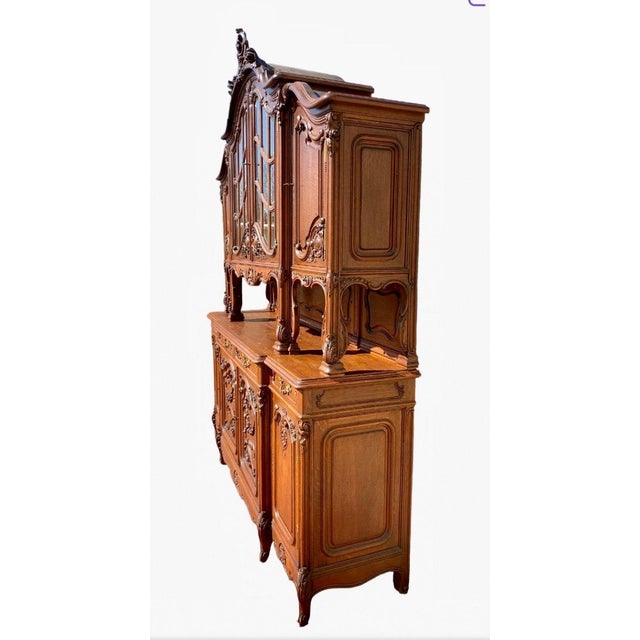 Louis XV Style Dining Room Set, Set of 10 For Sale - Image 5 of 14