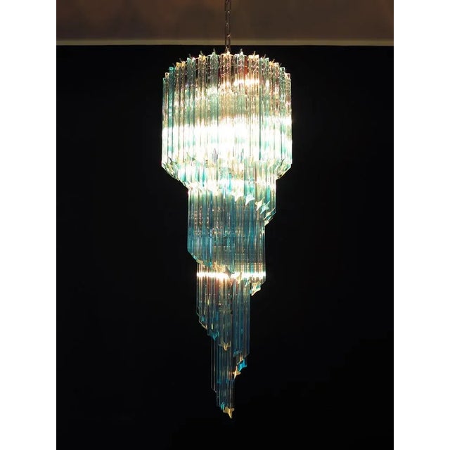 1990s Vintage Murano Chandelier, 1990 For Sale - Image 5 of 11