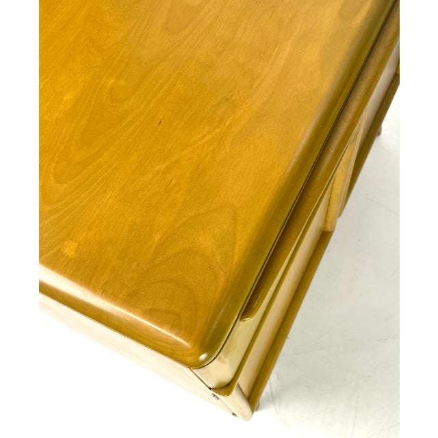 Mid-Century Modern Heywood-Wakefield Solid Birch Server Cabinet in Wheat (Model M1597) For Sale - Image 15 of 15