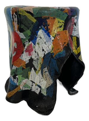 Recycled Plastic Stool from Bar & Knell, 1990