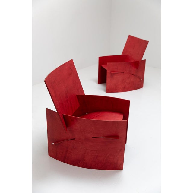 Chairs by Frank Beat, 1994, Set of 2 For Sale - Image 3 of 18