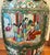 Mid 19th Century Antique Rose Medallion Tall Vases - a Pair For Sale - Image 5 of 8