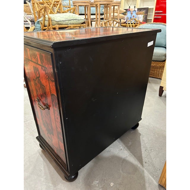 Faux Tortoise Decorative Finished Chest by Theodore Alexander For Sale - Image 11 of 12