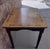 Mid-Century Modern Vintage Scandinavian Folk Art Floral Painted Wood Side Table For Sale - Image 3 of 7