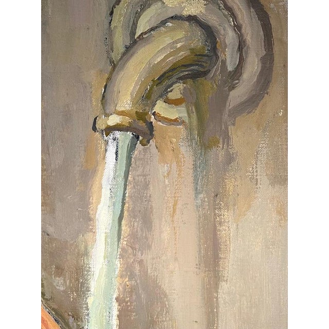 Armand Cacheux, Water Carriers, Oil on Canvas, 1958 For Sale - Image 10 of 15