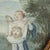 Cherubs and Symbols of the Passion, 18th Century, Oil Paintings on Paper, Framed, Set of 2 For Sale - Image 4 of 12