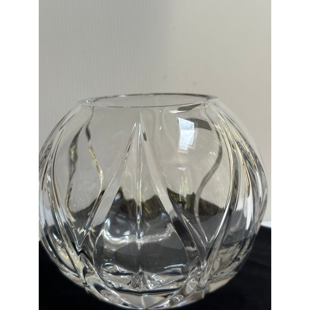 1960s Nachtmann Germany Bleikristall 24% Lead Crystal 6"h Bowl Vase For Sale - Image 16 of 18