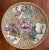 Chinoiserie Rose Famille/Medallion Charger. 16" in diameter. Great vintage condition.