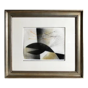Untitled 3, Harry Bertoia Monoprint on Rice Paper