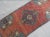 1960s Kurdish Small Rug Distressed Low Pile Yastik Runner Faded Colors Rug 1′7″ × 3′11″ For Sale - Image 5 of 9
