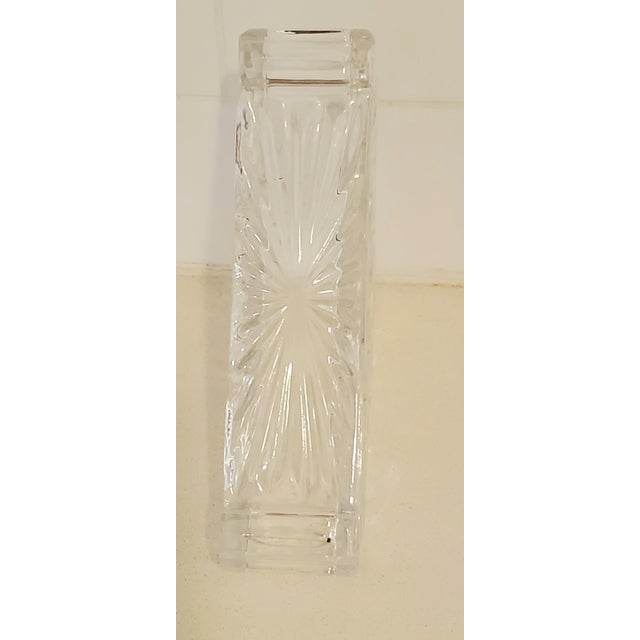 Early 20th Century Cut Crystal Napkin Holder Chairish