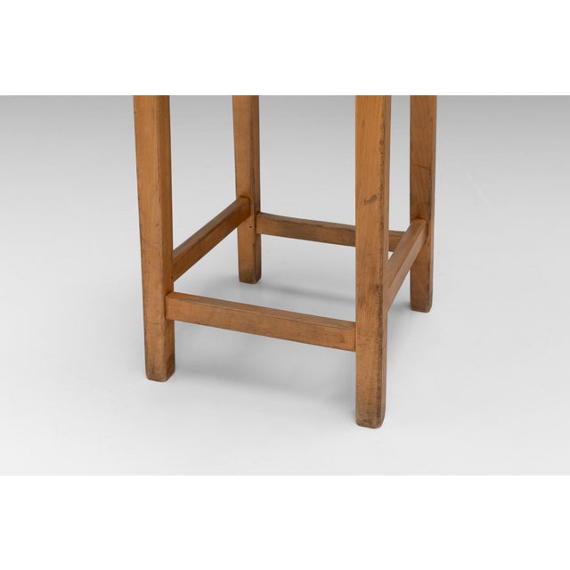 Wood Vintage Pine Lab Stools, 1970s, Set of 2 For Sale - Image 7 of 8