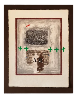 James Coignard, Les Jumeaux de Virgine, 1970s, Etching, Framed
