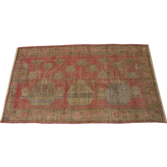 19th Century 19th-Century Tribal Khotan Samarkand Rug For Sale - Image 5 of 5