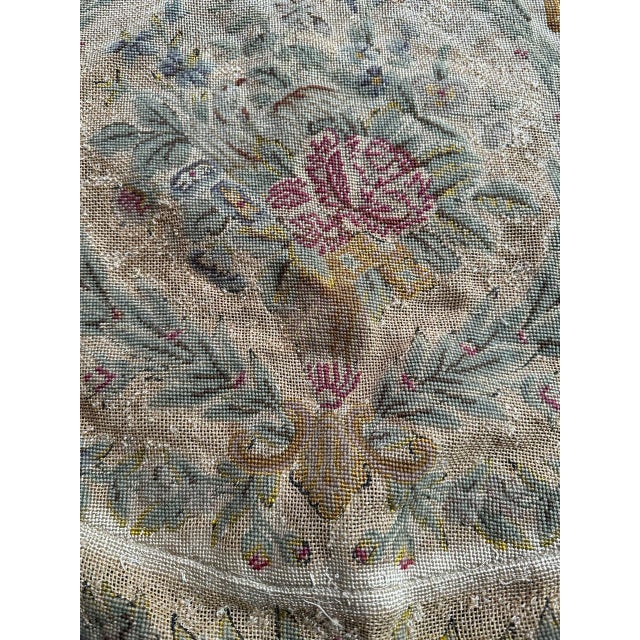 Exquisite late 19th-century French needlepoint tapestry originally from a chair cover but can be also use for cushions, or...