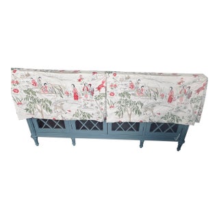 FSchumacher Chinoiserie Valance For Sale