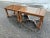 Late 20th Century Drexel GuildHall Pair of Walnut Rectangular Tables, Modern Style For Sale - Image 10 of 12