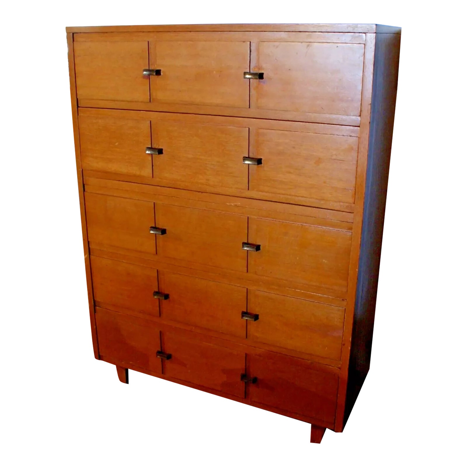 Showers Brothers Furniture 5 Drawer Highboy 1960s Chairish