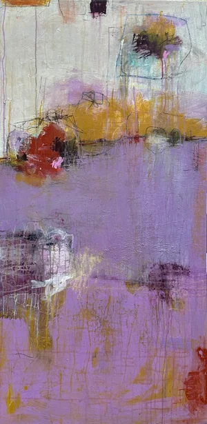 "Twilight" Contemporary Abstract Painting