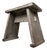Japanese Wooden Plant Stand, 1950s For Sale