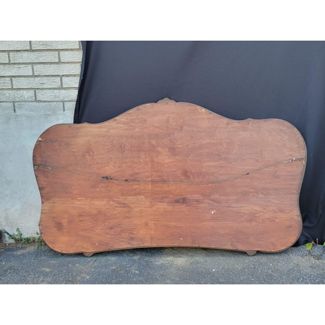 21st Century Walnut Wall / Hallway / Fireplace Mirror . For Sale - Image 11 of 15