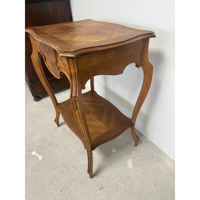 French Napolean III Inlaid Work Table, Late 19th Century For Sale In Houston - Image 6 of 7