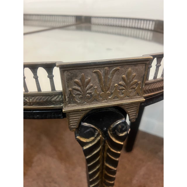 Mid 19th Century Gilt Bronze Three Piece Surtout De Table on Low Stands For Sale - Image 12 of 12